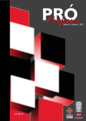 Pró-Professor - v. 1, n. 1 - 2012